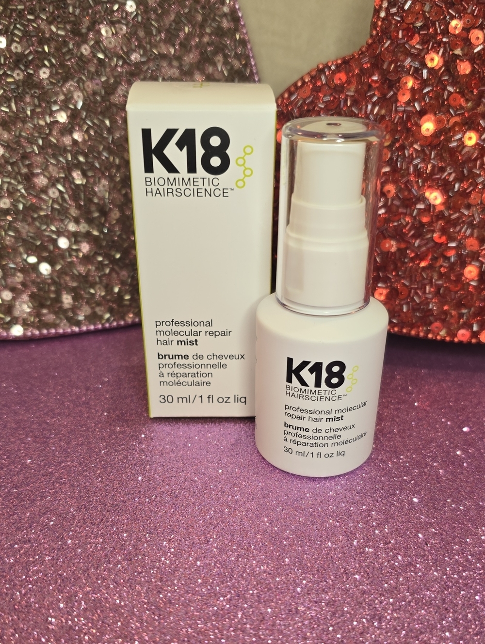 💖NWT💖 K18 Professional Molecular Repair Hair Mist — White